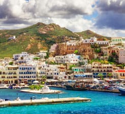 Como reservar um ferry para Naxos