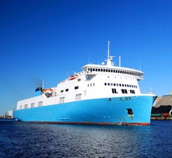 Como reservar um ferry para Ventspils